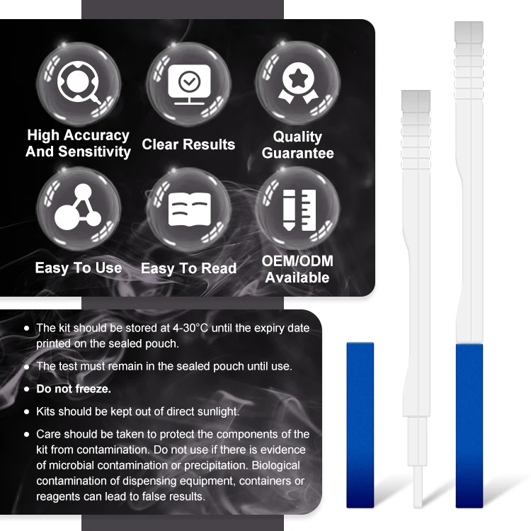 Multi-drug Drugs of Abuse DOA Saliva COT Cotinine Rapid Test Midstream