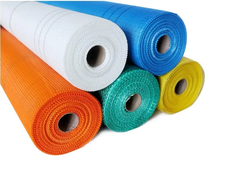 80 90 100 120 140 160 g/sqm Fiberglass Mesh Cloth For Wall Plastering Construction