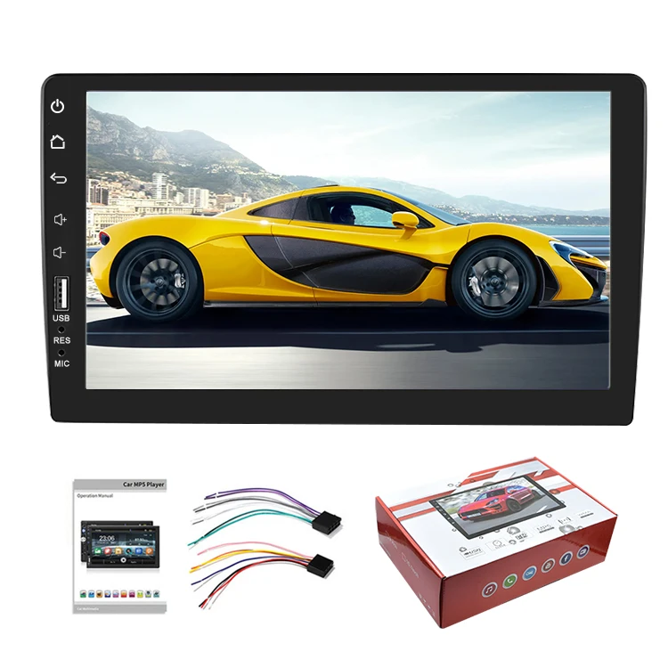 (US/AU/UK Stock) DVD Player 9' 2+64/4+64GB Car Stereo Android CarPlay Android Auto Car Radio WiFi/GPS/RDS/DSP/IPS Touch Screen