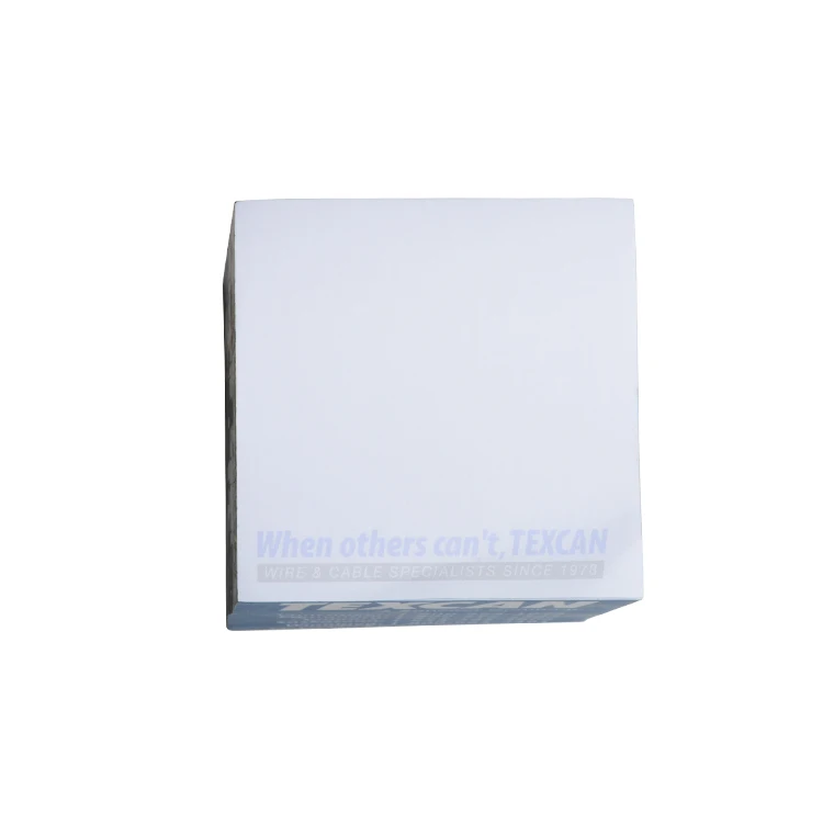 Promotional Paper Cube Memo Pad Personalized Wooden Pallet Sticky Notes with Logo