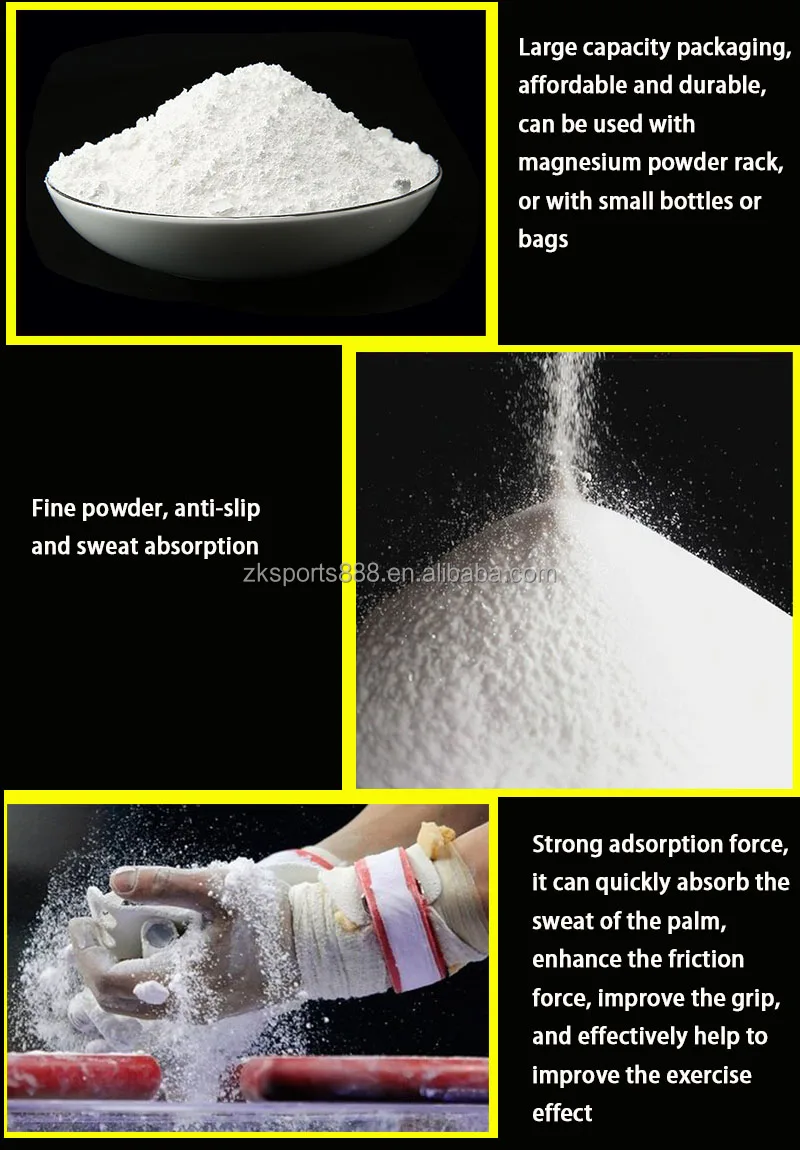2.4L 3L 3.5L Wholesale Fitness Gym ClimbingMagnesium Carbonate Chalk Ball