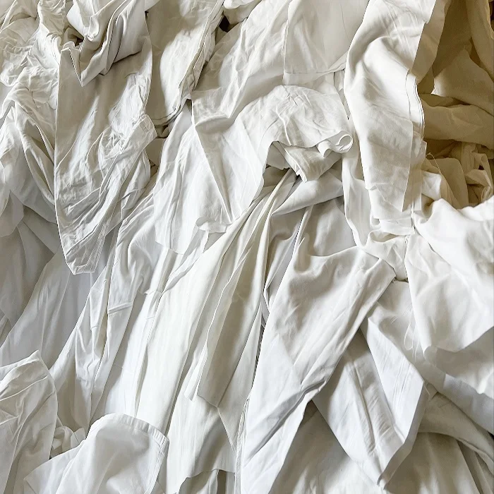 Painting Cleaning 100 cotton rags Manual Cutting White Bed Sheet Wiping Cotton Rags