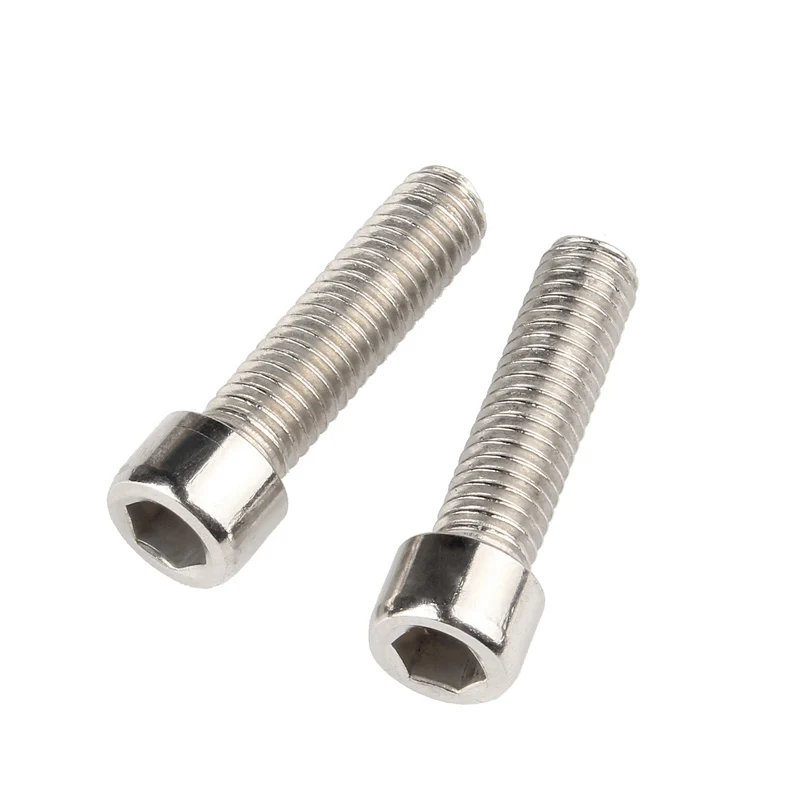 18-8 Stainless Steel Self Tapping Screw DIN 912 Slotted Head Easy Installation M2 M7 Threads Aluminium Brass Nickel Machines