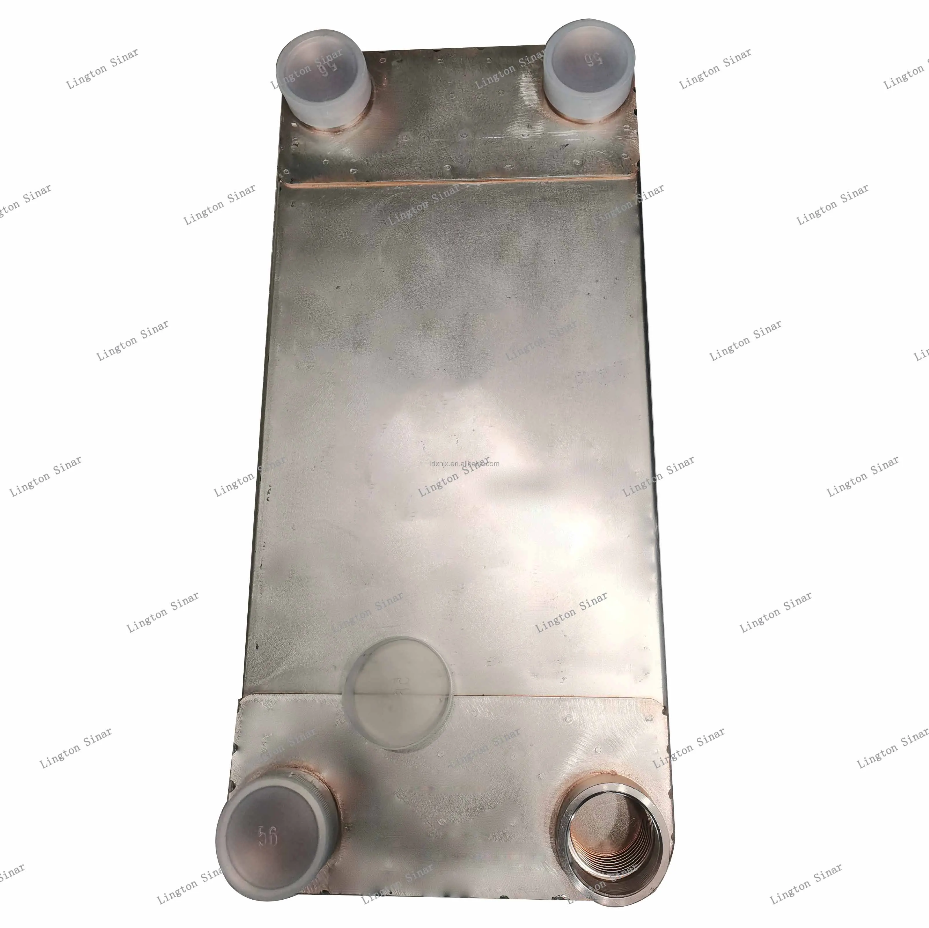 Stainless Steel Plate Heat pump Brazed Plate Heat Exchanger Wort Chiller 30Kw
