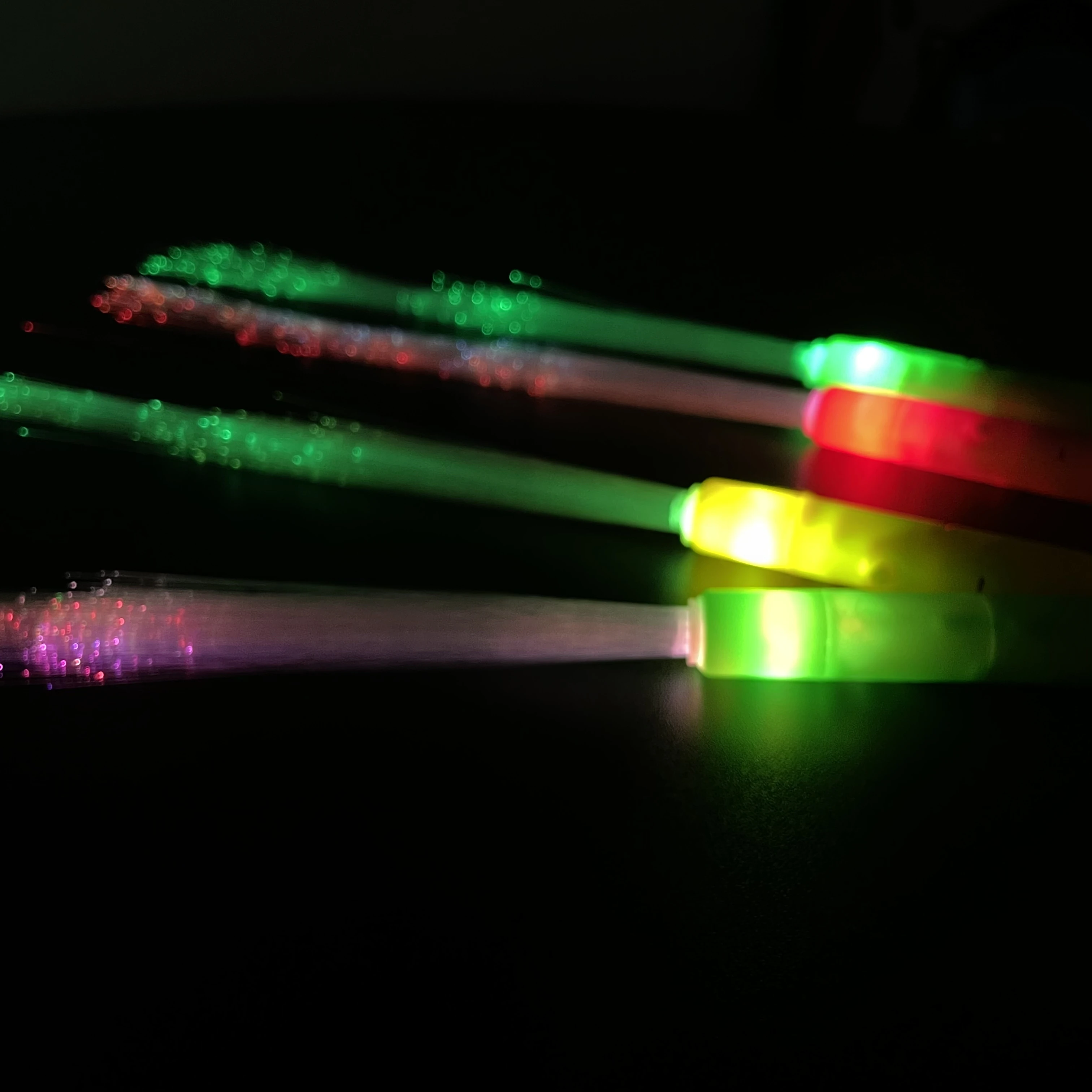 Светящаяся светящаяся светодиодная палочка для вечеринки волоконно-оптический стержень световая Рождества Свадебная вечеринка Рождество