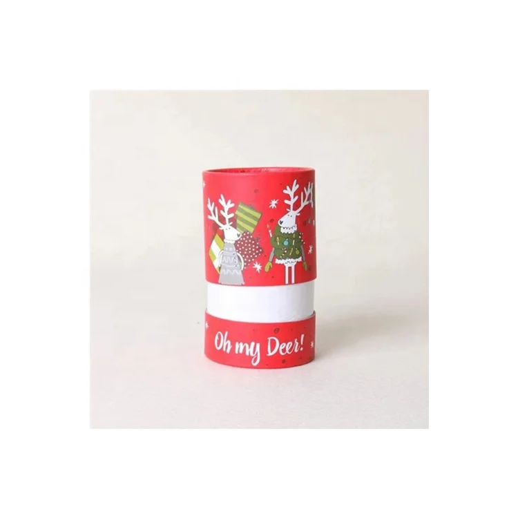 
Biodegradable Cylinder Tube Cardboard Box Capsulse Bean Boxes Unique Coffee Packaging 