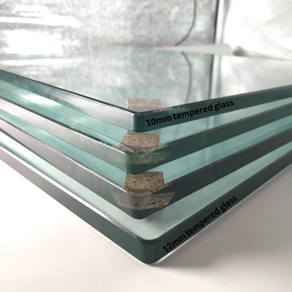 3-19mm tempered glass with factory price