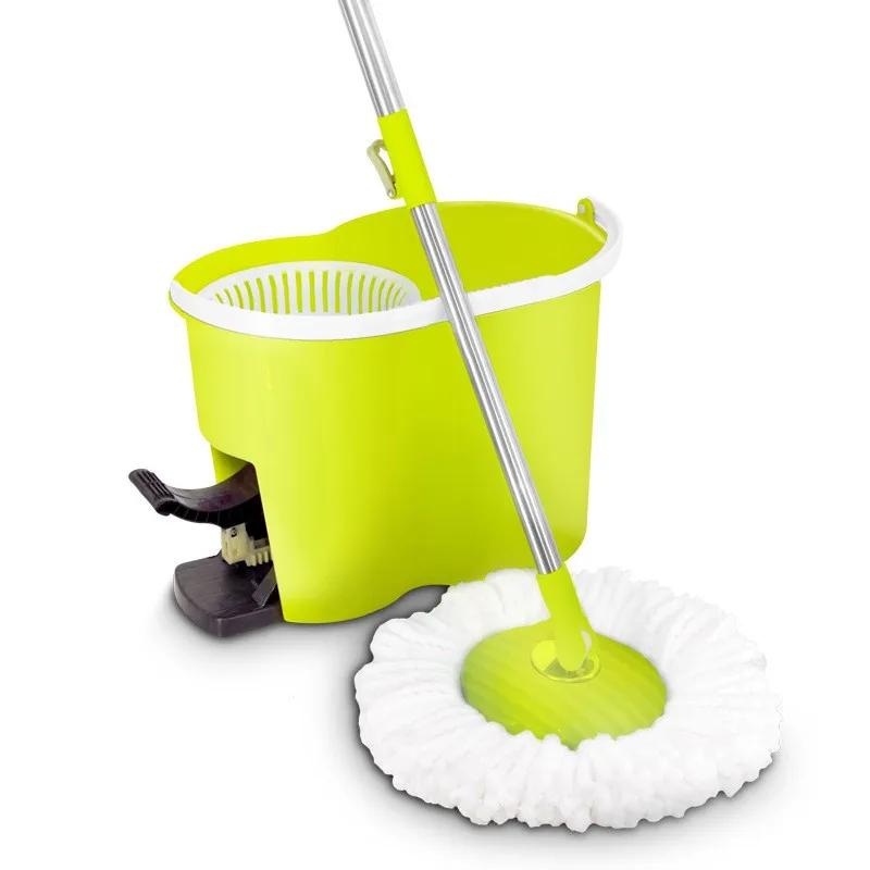 Best Selling Household Spin Magic 360 Degree Mop With Plastic Basket Cleaning Floor Mop