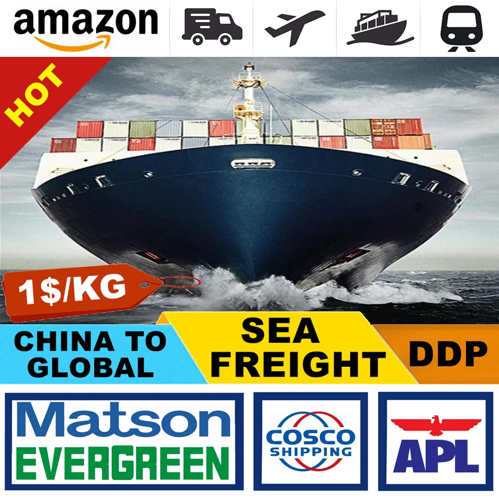 One-stop Sea Shipping Service To The Door From Shenzhen To USA Russia France Germany Netherlands Italy UK Sea Freight DDP Agent