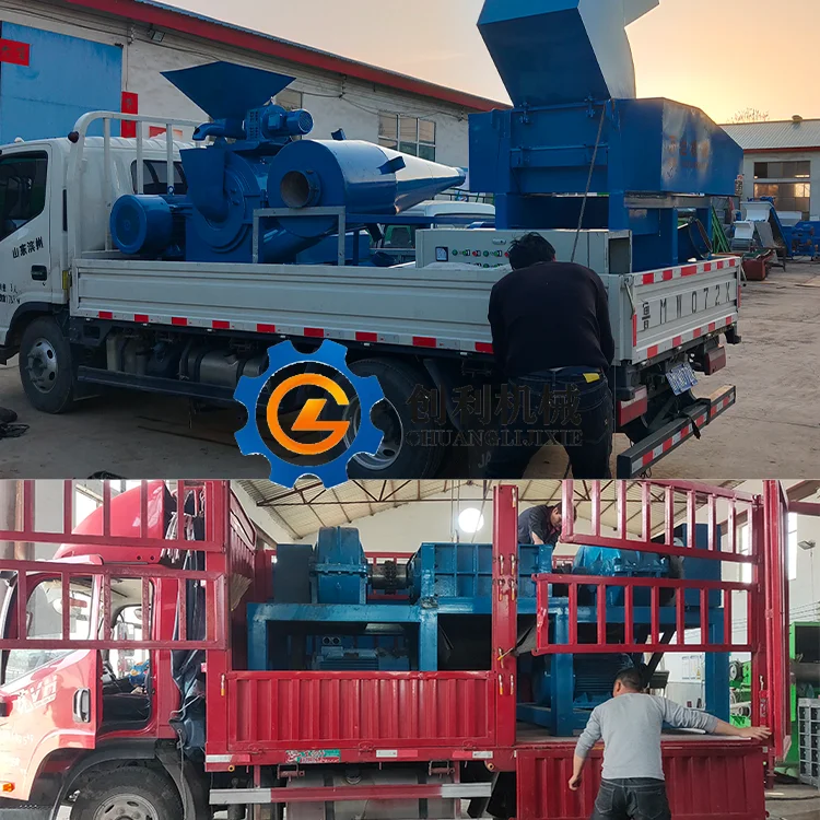 Large Models Double Shaft Waste Car Engines Shredder Aluminum Cast Window Door Crusher Scrap Metal Shredder Machine