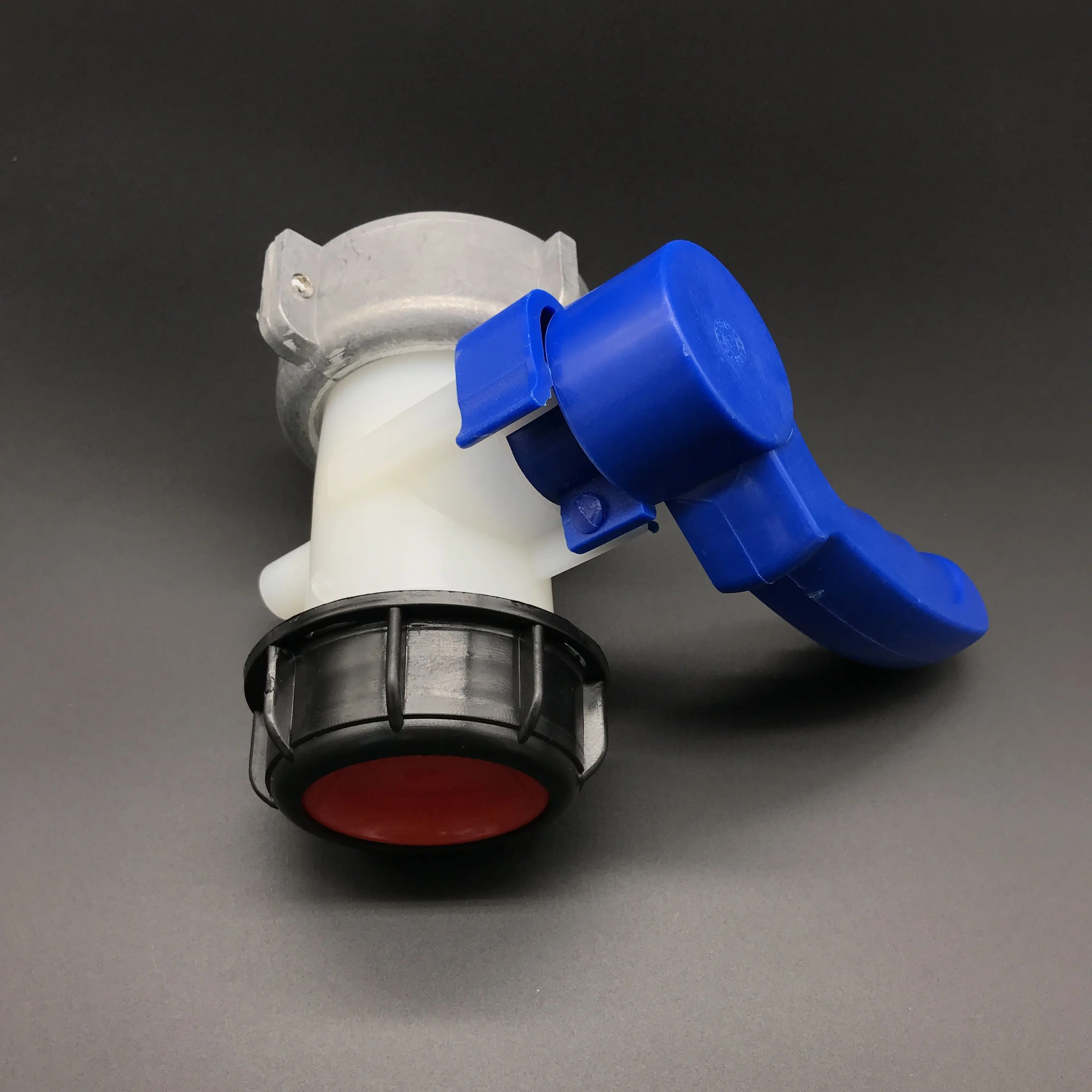 Лидер продаж с китайской фабрики, клапан-бабочка DN40 или DN50 (соединение из алюминиевого сплава) для контейнеров IBC