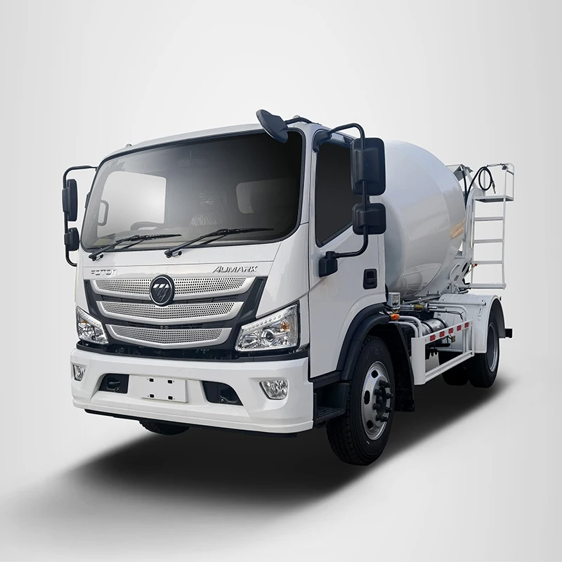 Small truck 3cbm 4cbm 5cbm 4X2 New Mixing Tanker Used Self-loading Concrete Mixer Truck