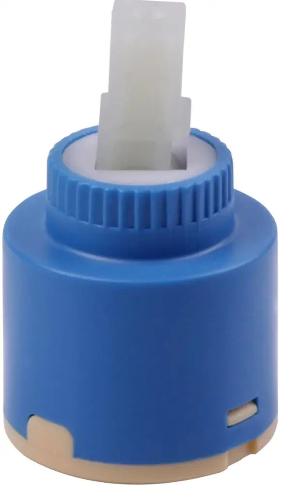 
35mm Plastic Ceramic Tap Cartridge Single Seal Not Idling Ceramic Faucet Cartridge 