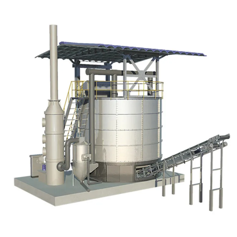 Мусорная ферментация, емкость для цыплят, компостная башня