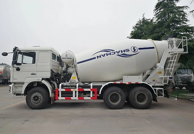 China Shacman 6*4 8m3 10m3 Cement Concrete Mixer Truck Price