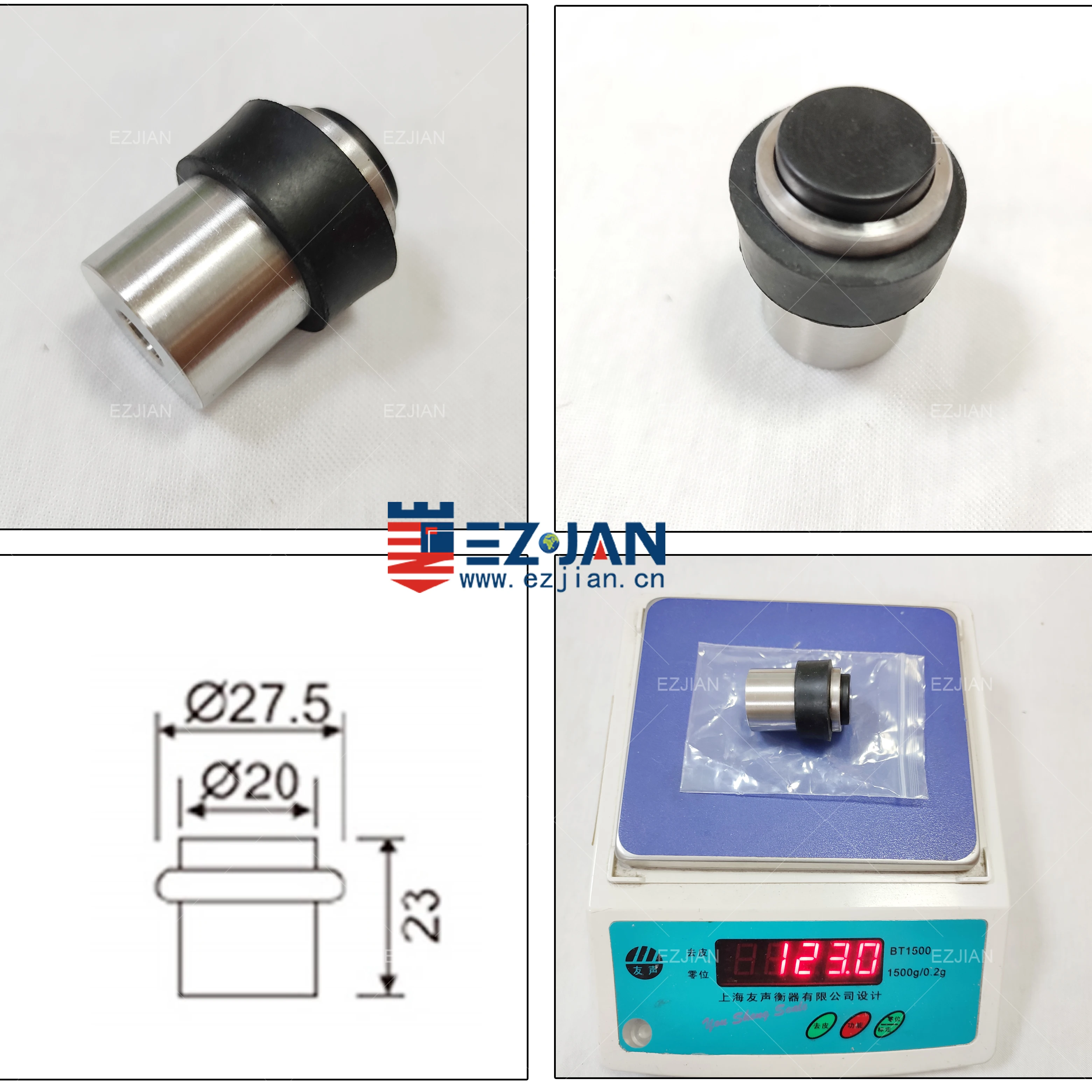 Top quality door stopper for glass door wholesale