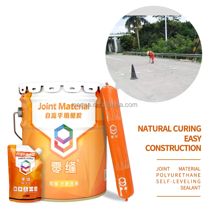 one package roof liquid modified polysiloxane sealant for concrete joint crack airport runway bridge