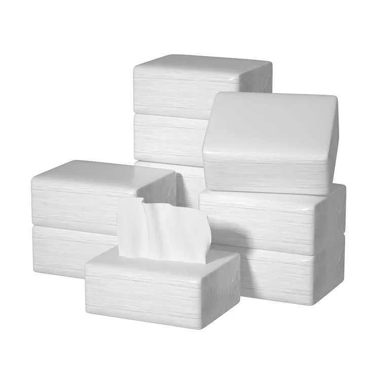 OEM Высококачественная салфетка для лица 2/3/4 слоя с изящностью и мягким качеством