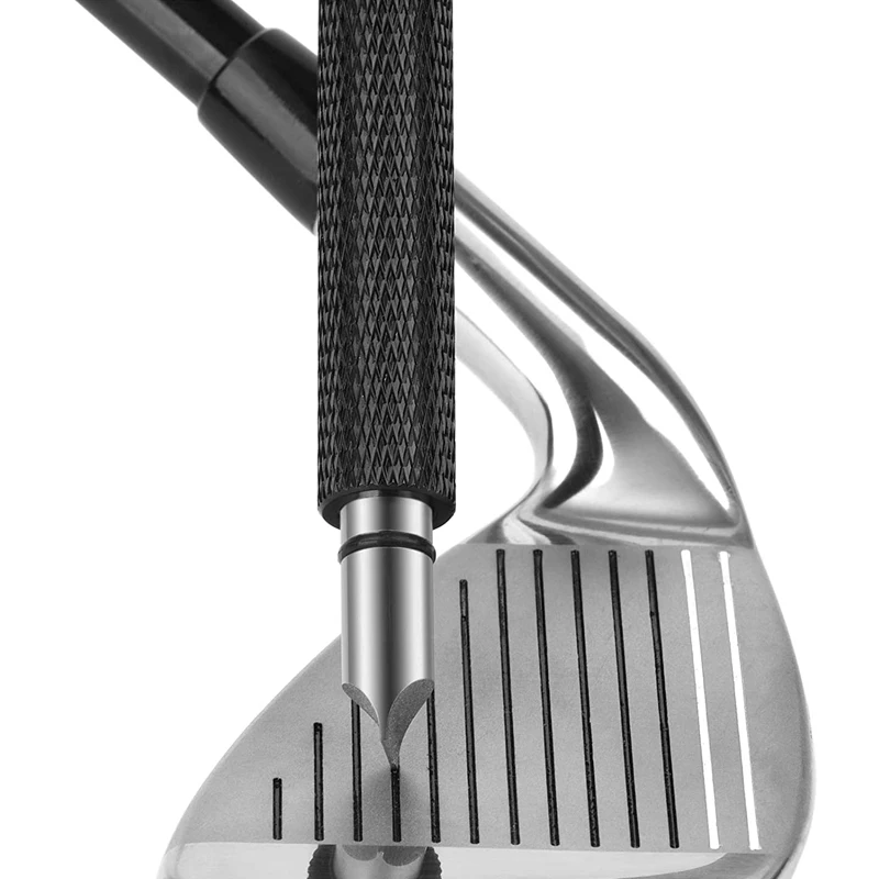 High Quality Golf Cleaning Knife Tool U/V Golf Iron Wedge Groove Sharpener Club Cleaner