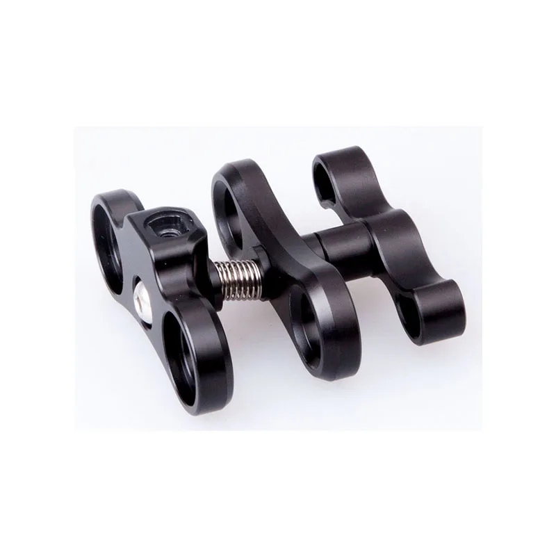 Weefine WFA49 Clamp Pro Butterfly Clamp  Diving Light Ball clip for Camera Ball Head Mounting