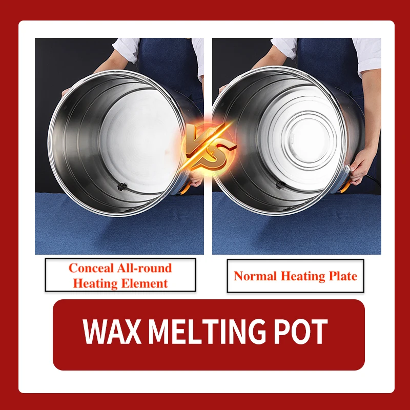 30/40/50/60/80L Metal Candle Melting Machine High Quality Soap Medicine melting machine