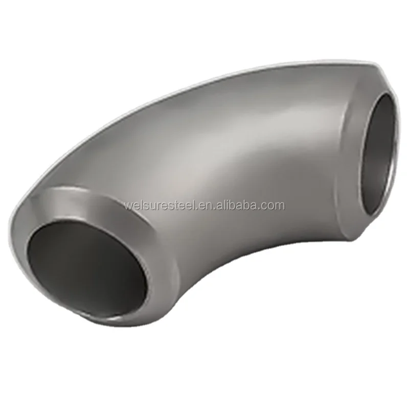 Cheap Pipe Fittings GOST 90 Degree LR Sch40 ANSI Ms Seamless Welded  8 Inch Butt Welding 90D Elbow