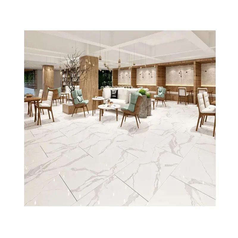 Factory Hot Sales Polished hotel house kitchen living room  glazed porcelain tile floor tile price