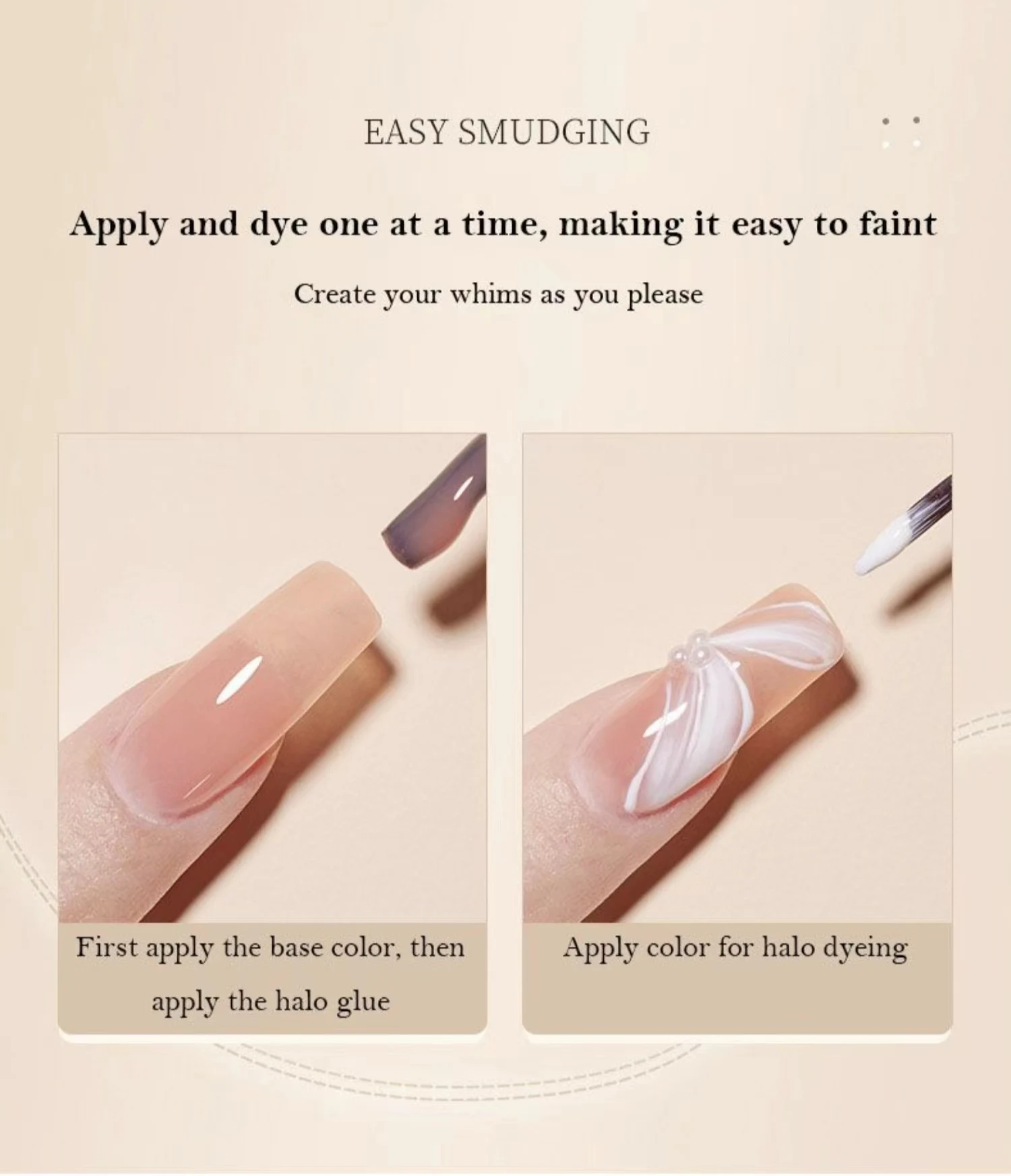 New Arrivals Wholesale Nail Supplies Custom Logo  Halo Glue Beauty Nail Polish Best UV  Gel Polish Free Samples