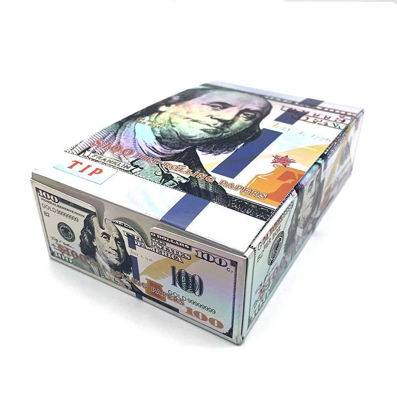 bros new product dollar style custom logo brand smoking tobacco rolling paper