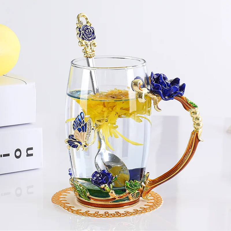 
2019 new handmade water glass Christmas gift 