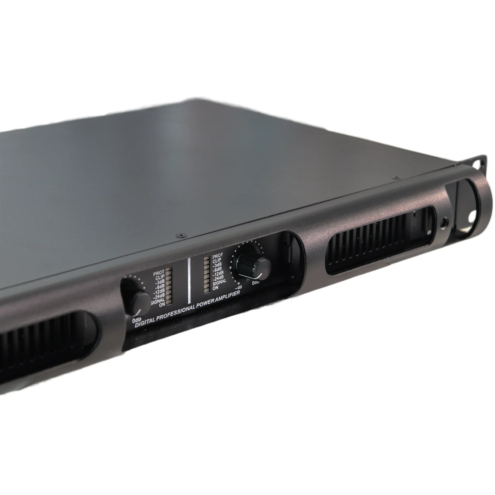 2200 Watt 2 Channel Class D Professional Power Amplifier Subwoofer Audio Power Amplifiers Built in aluminum heat sink