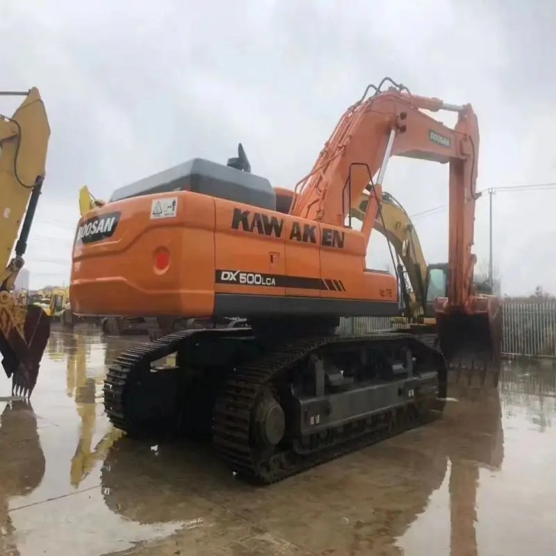 High-Performance Doosan Korea Used Excavator Doosan 500 Second Hand Heavy Big Excavator Machine Doosan 50 tons for Sale