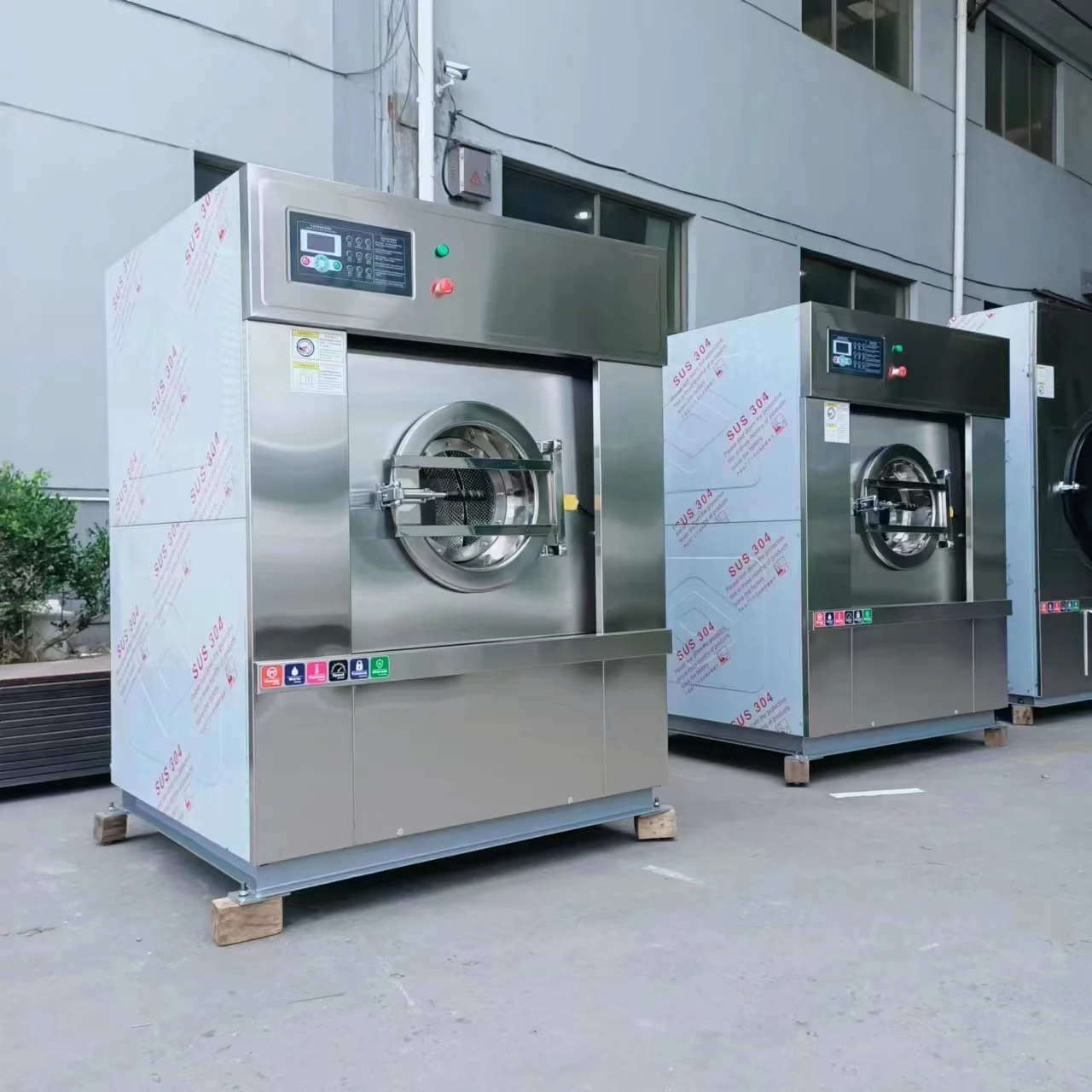 Manufacturers wholesale drum washing machines, large-capacity drying and washing integrated automatic dryers