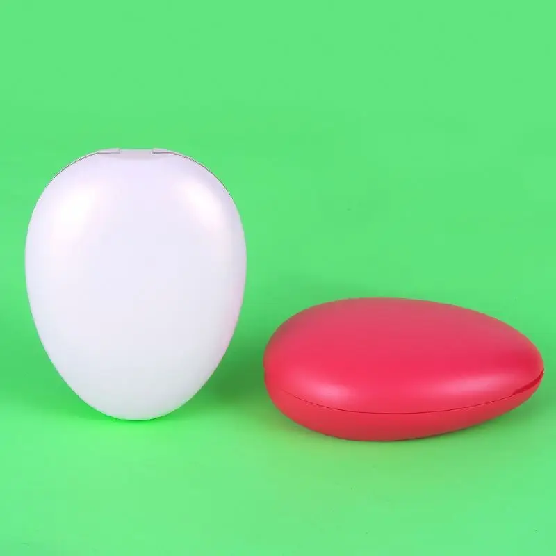 15g Custom luxury Oval BB Cream Packaging  container air cushion Case with mirror bb cushion packaging