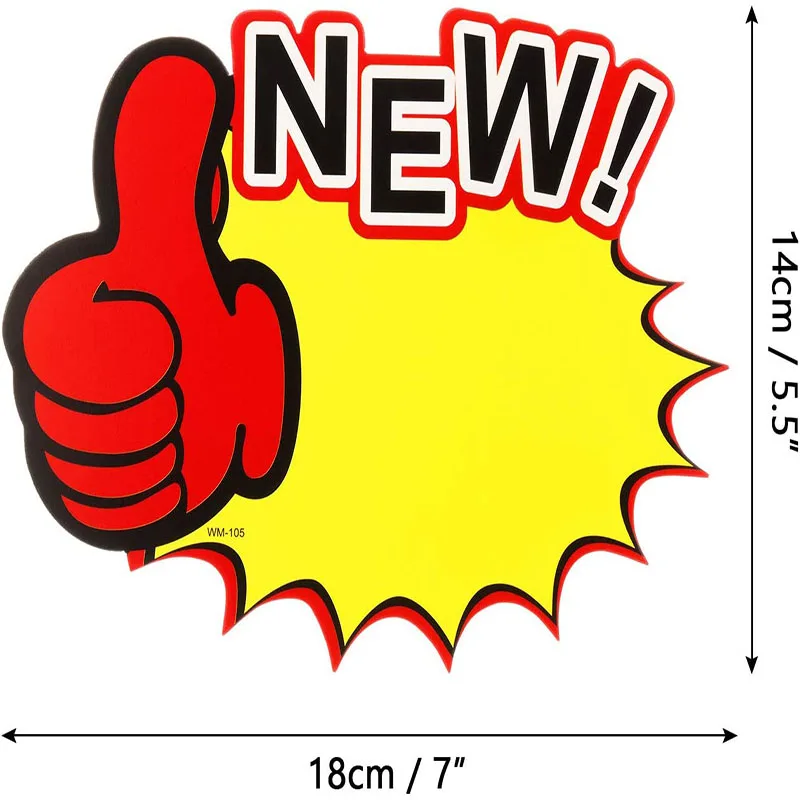 
Wholesale Burst Sign Retail Label Promotion Supplier Stickers Big Sale Self-adhesive Price Stickers 