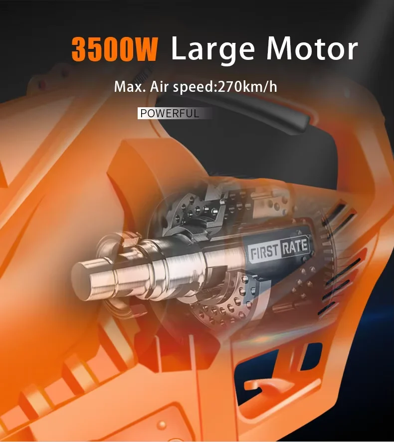 Garden tool portable mini electric leaf blower and vacuum