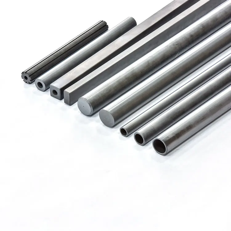 Customized High Temperature Refractory High Purity Sic Silicon Carbide Rod Pipe Tube