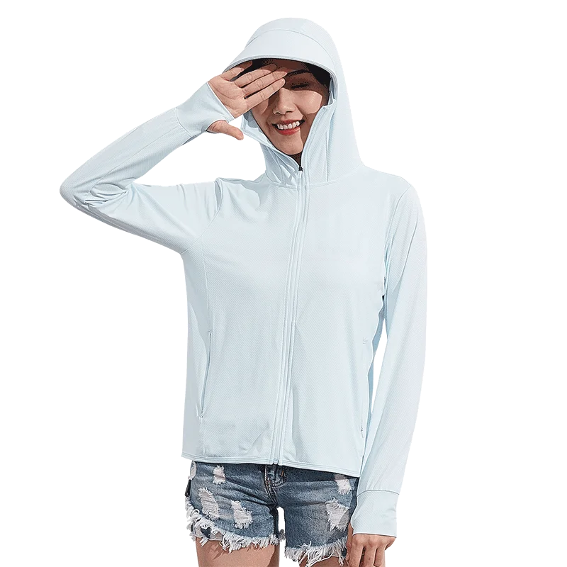 Customized new breathable stretch wear resistant fabric sun protection clothing