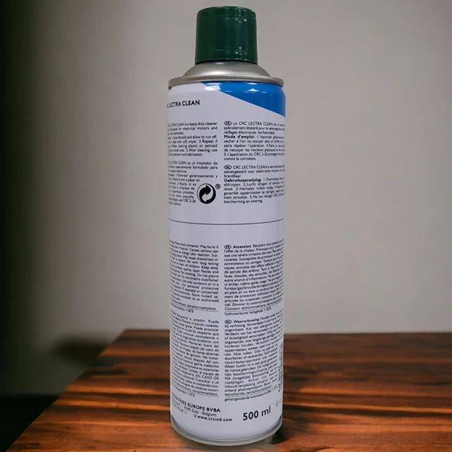 CRC Lectra Clean Heavy Duty Electrical Parts Degreaser 500 ml  for the effective removal of grease