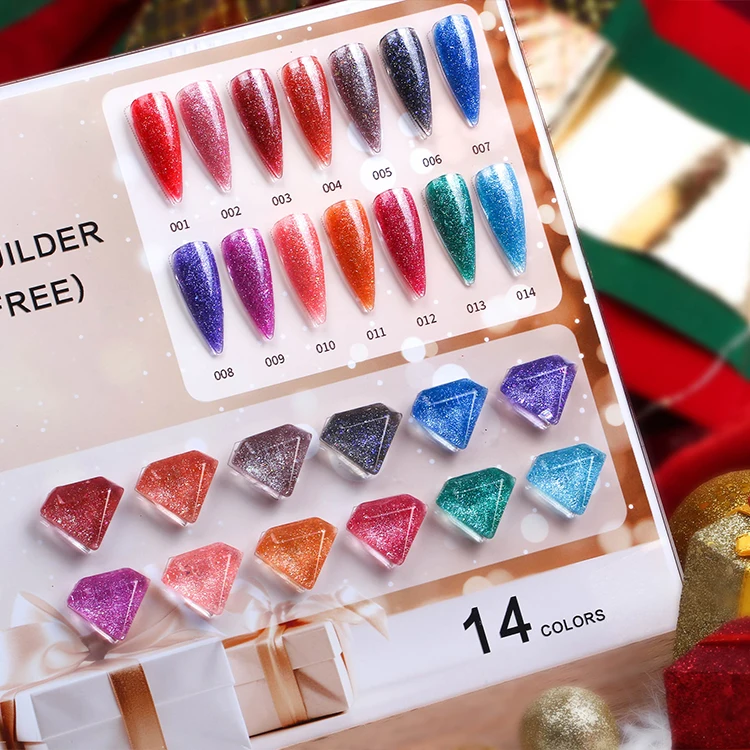 Christmas fantasy gel nail builder builder color gel for nails gel for nail extension 1 kg