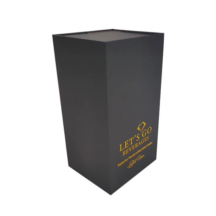 Premium Custom Drawer Box Luxury Wine Packaging Whisky Red Wine Bottle Bottle Gift Wine  Box