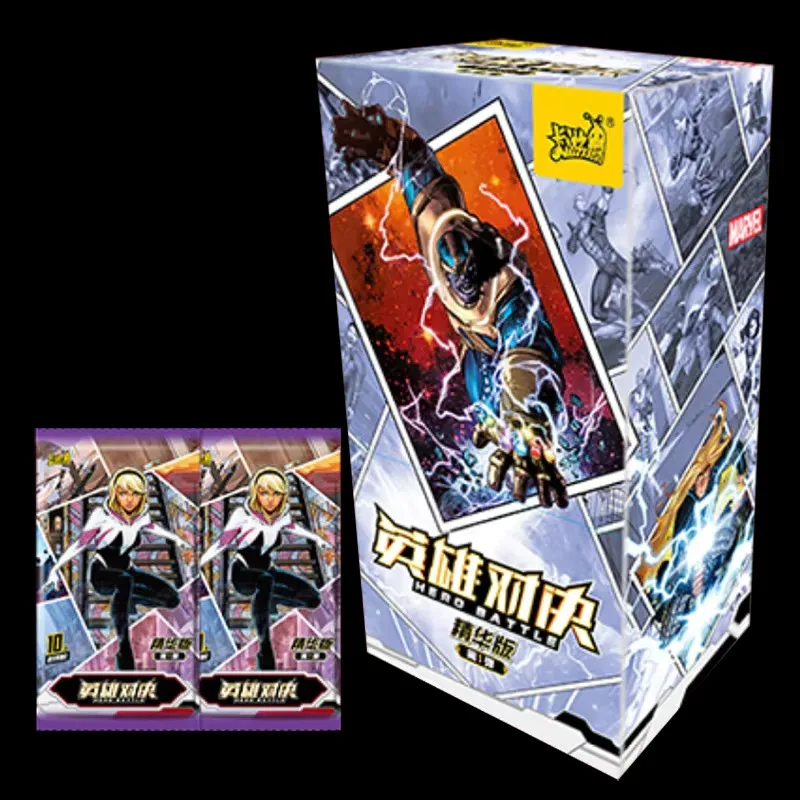 KAYOU MWK-A005 Legendary Card Tier 5 Wave 5 Goddess Thunder Heros Battle Kid Gift Venom Bronzing Anime Collectible Trading Cards