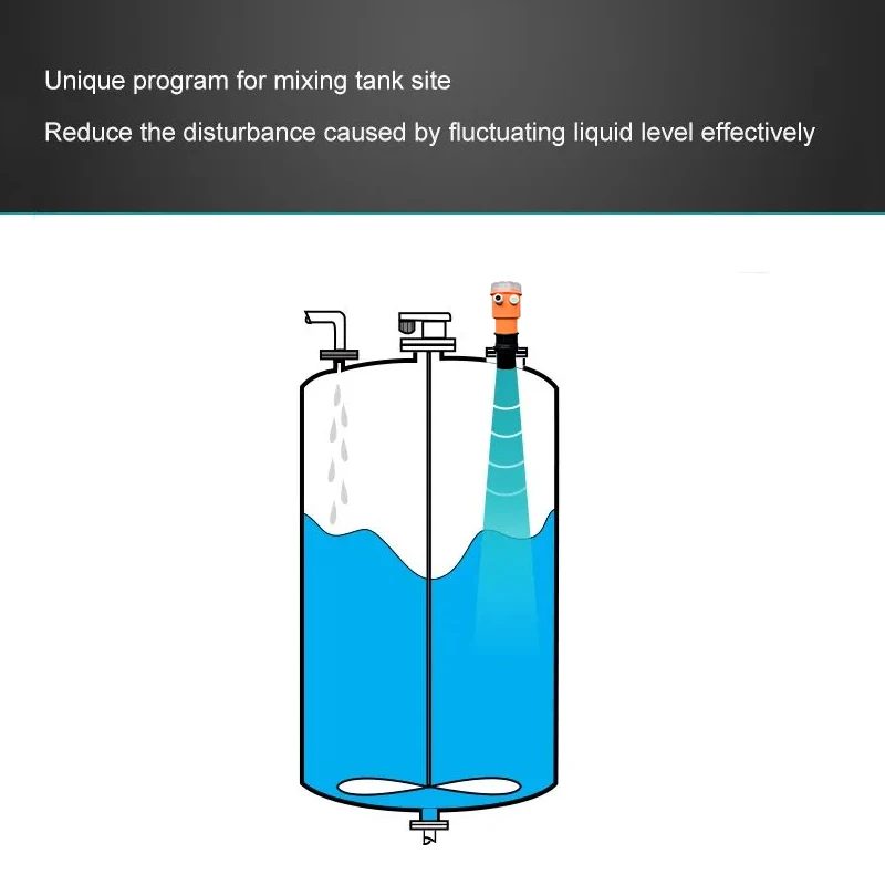 HCCK level for lube oil precise ultrasonic sensor ultrasonic level gauge manufacturers