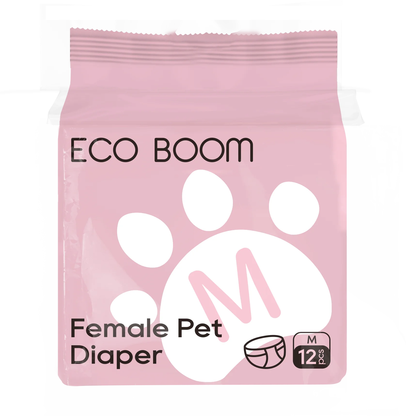 ECO BOOM leak guard premium dry fiber buyer source dog diaper