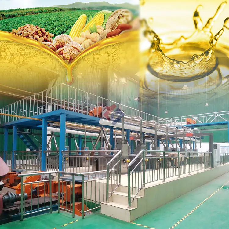 Soybean oil extruder machine production line soya sunflower cooking oil refinery