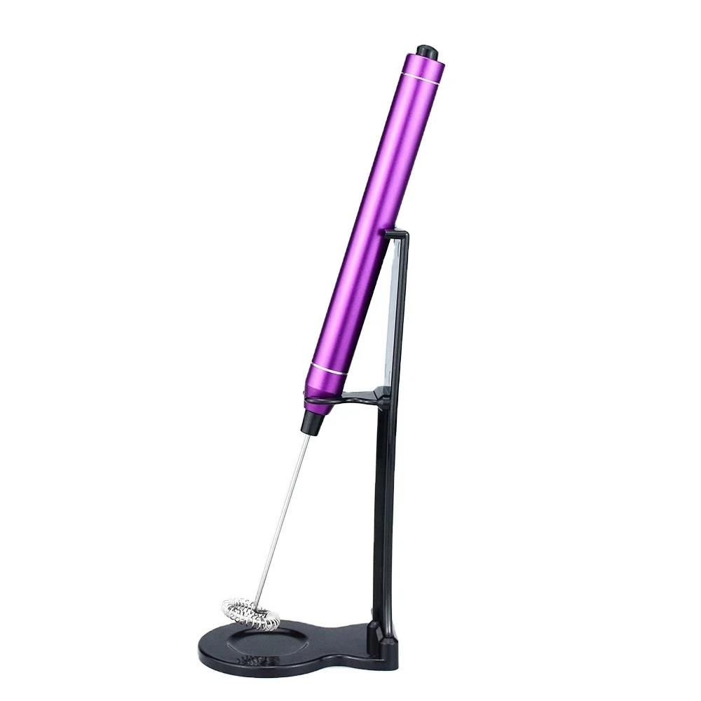 High Quality 2024 Pailite Slim Aluminum Kitchenaid Mixer Mini Coffee Whisk Hand Milk Frother