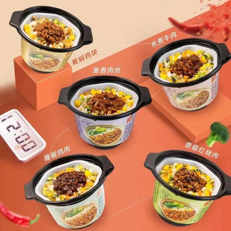 Order ready meals instant food in bags and boxes turkey products