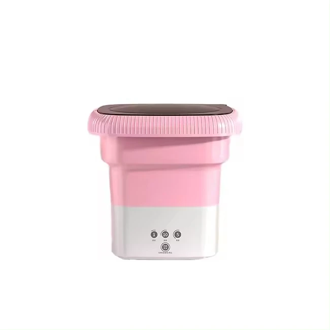 Home travel single tub laundry washer electric foldable folding portable mini washing machine