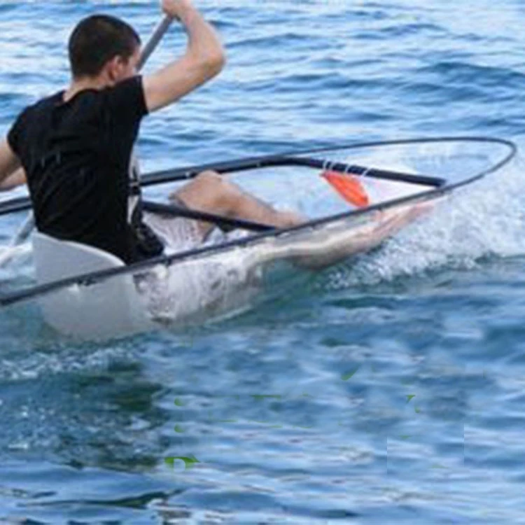 Qibu Double Seat Kayak Transparent Ocean Clear Transparent Kayak Double Transparent Boat