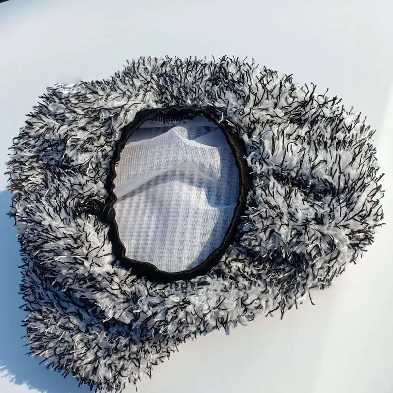 Microfiber Car Brush Cover Car Washing Mitt Brush Cover